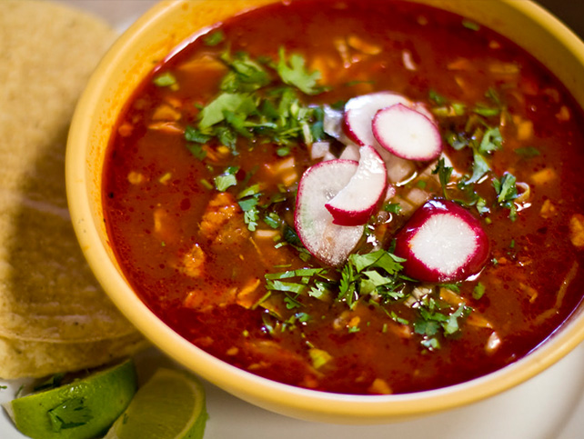 El pozole mexicà, en una de les seves variacions